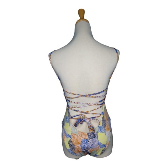 Maaji Riohacha Village One Piece Swimsuit Reversible Size L 8/10 - Picture 5 of 12